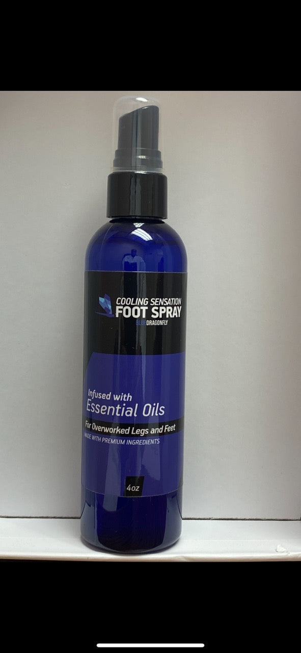 Cooling Sensation Foot Spray Blue Dragonfly 