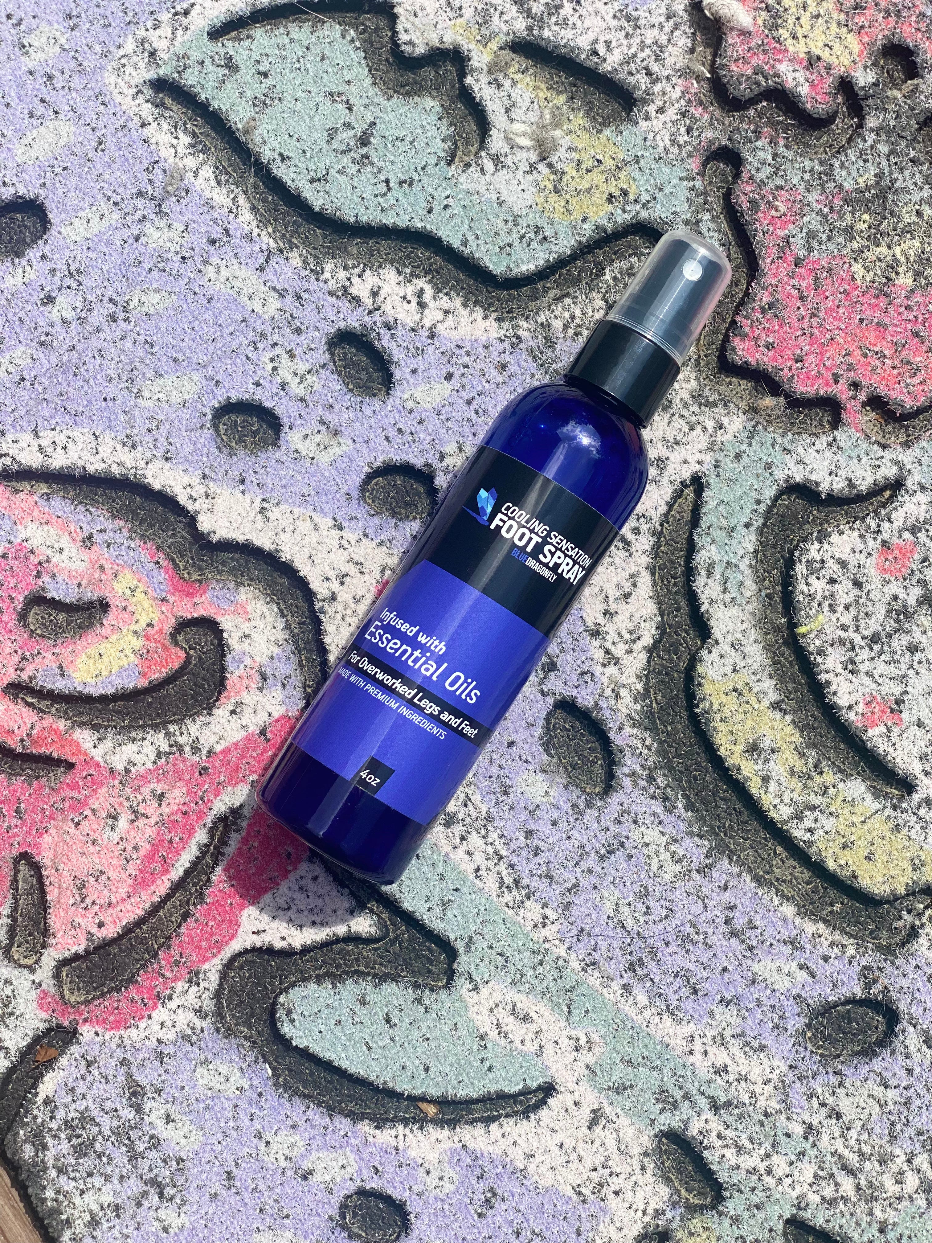 Cooling Sensation Foot Spray Blue Dragonfly 
